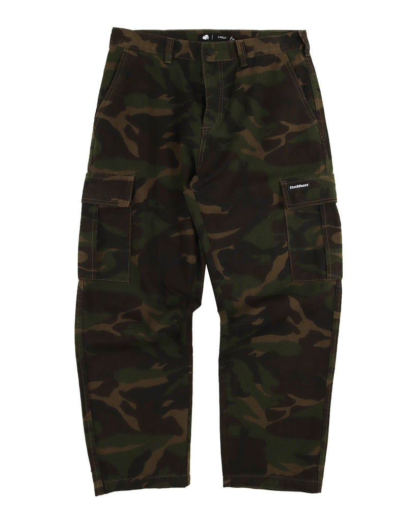 CARGO” CAMO CARGO PANTS | The Stash House