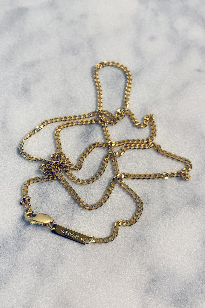 CUBAN 2MM CHAIN GOLD - 20 INCH