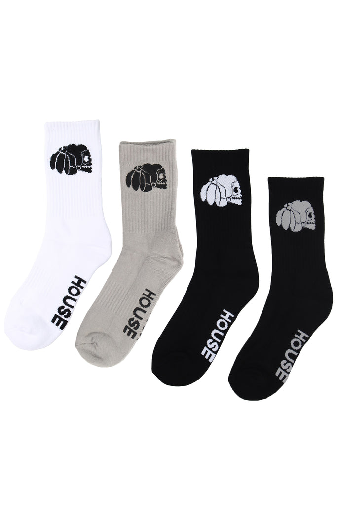ICON CREW SOCK 4 PACK -  BASIC