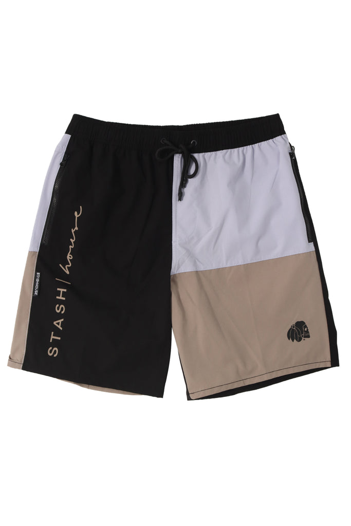 "50/50" LILAC PANEL LIFESTYLE SHORTS