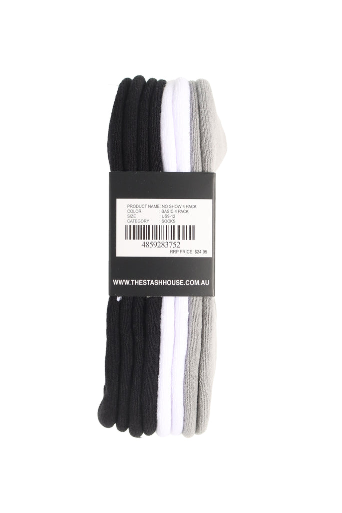NO SHOW BASIC 4 SOCK PACK (SUMMER 26)