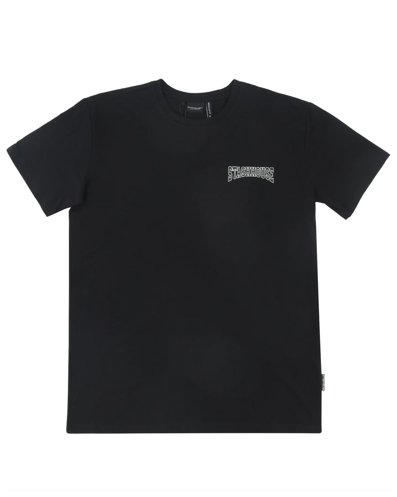 "ARCHIVE" BLACK REGULAR TEE