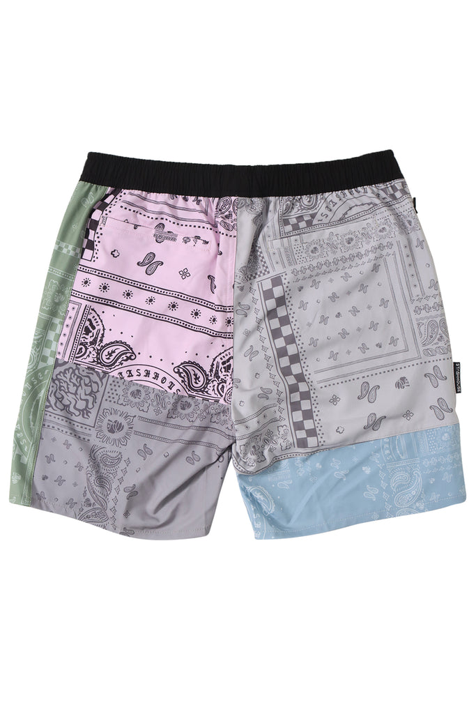 "PANEL" BANDANA LIFESTYLE SHORTS