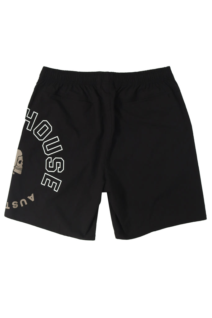 "CENTRIC" BLACK LIFESTYLE SHORTS