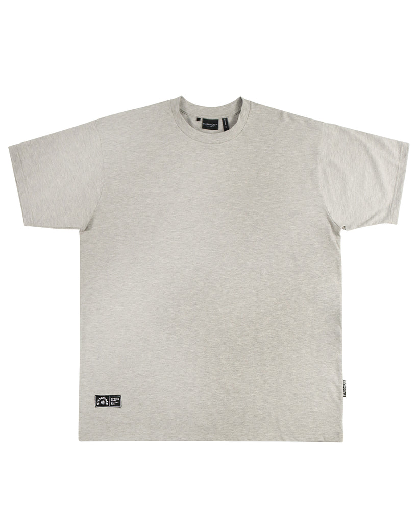 "CENTRIC" GREY MARLE CLASSIC FIT TEE