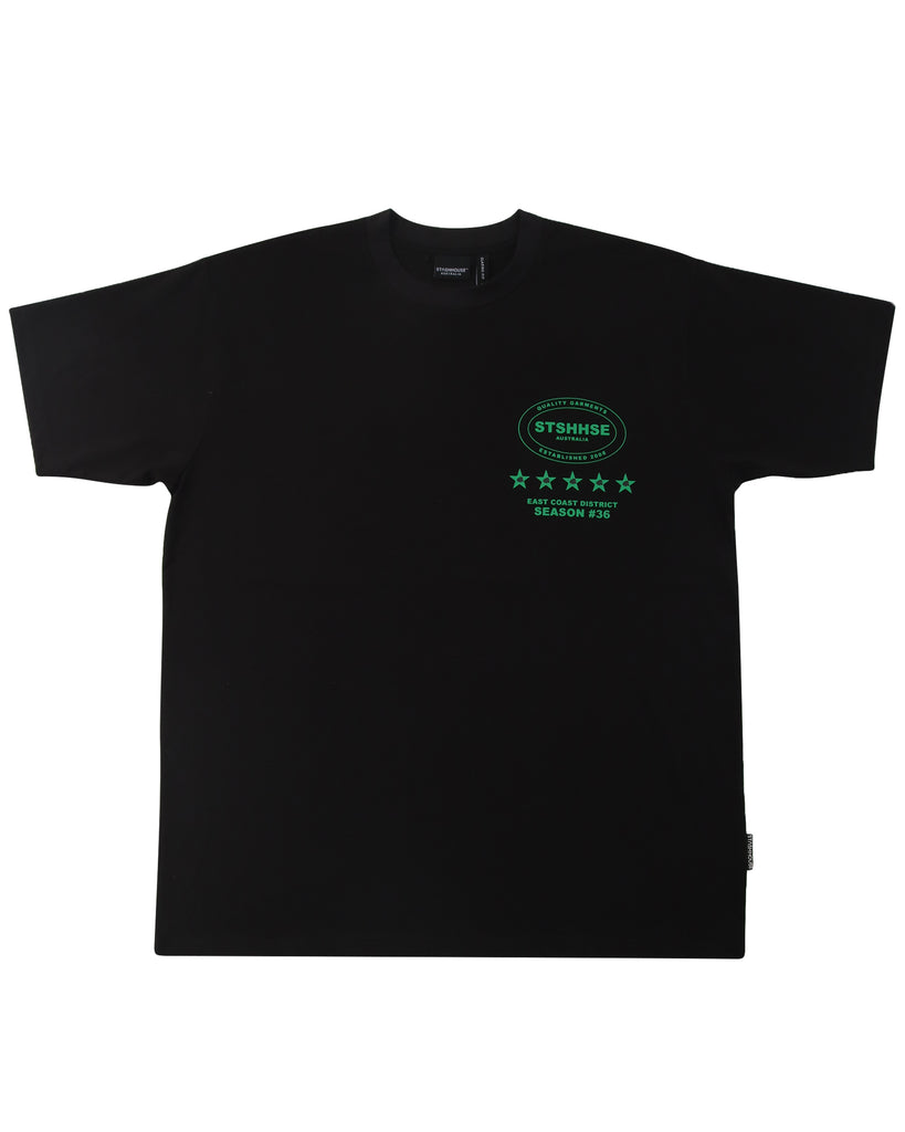 "DISTRICT" BLACK CLASSIC FIT TEE
