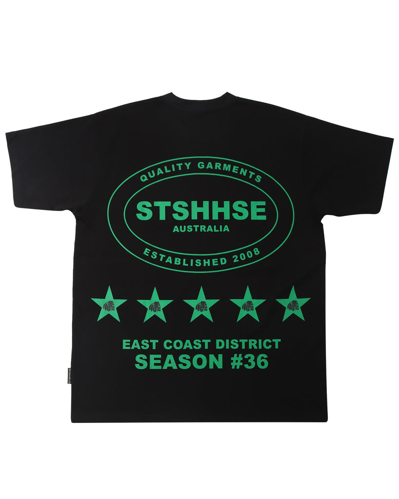 "DISTRICT" BLACK CLASSIC FIT TEE