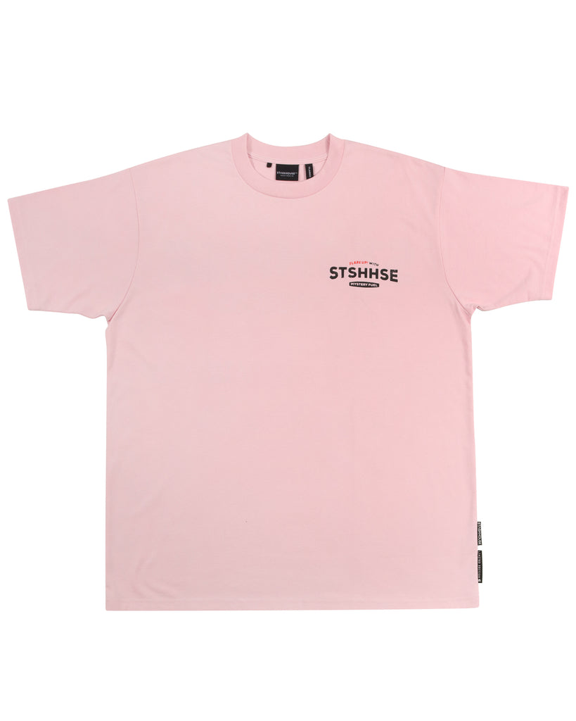 "FLARE" ROSE CLASSIC FIT TEE