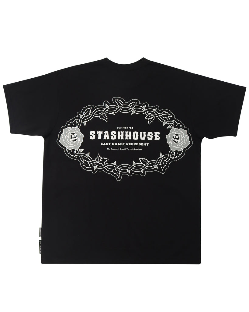 "GRATITUDE" BLACK CLASSIC FIT TEE