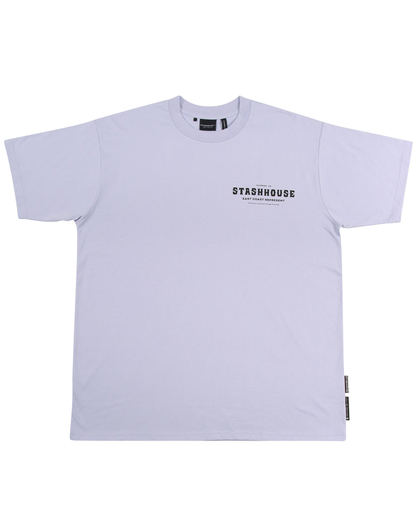 "GRATITUDE" LILAC CLASSIC FIT TEE