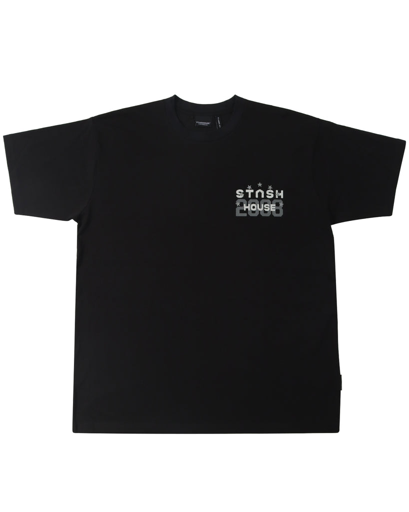 "KARMIC" BLACK CLASSIC FIT TEE