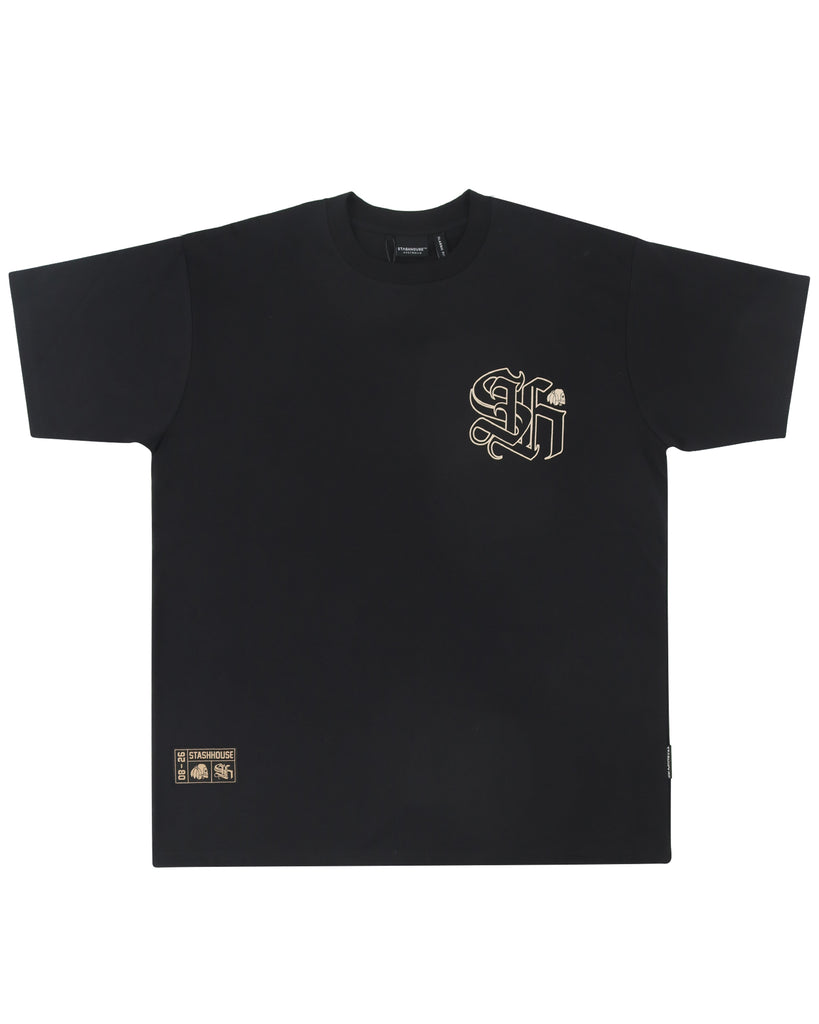 "LOCKED" BLACK CLASSIC FIT TEE