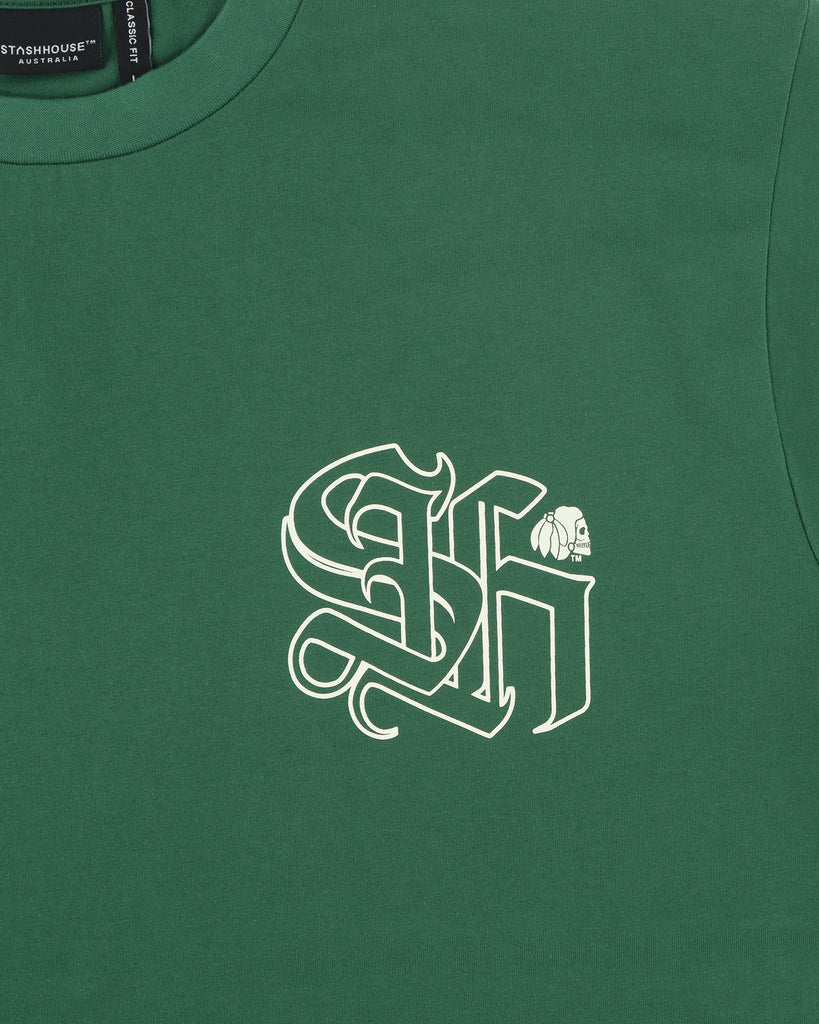 "LOCKED" PINE CLASSIC FIT TEE