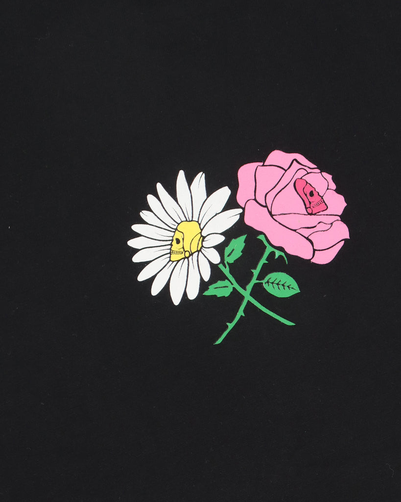 "NICE DAY" BLACK CLASSIC FIT TEE