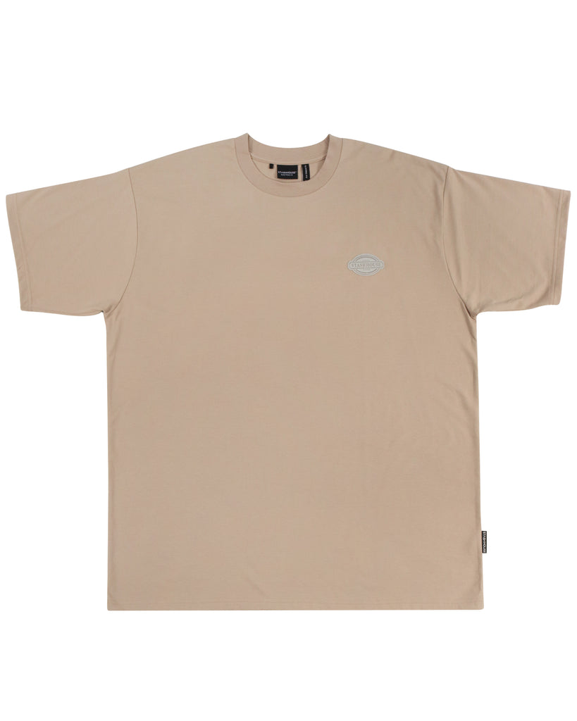 "ORIGINAL" TAUPE CLASSIC FIT TEE