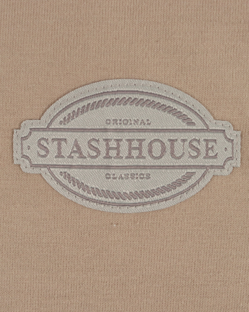 "ORIGINAL" TAUPE CLASSIC FIT TEE