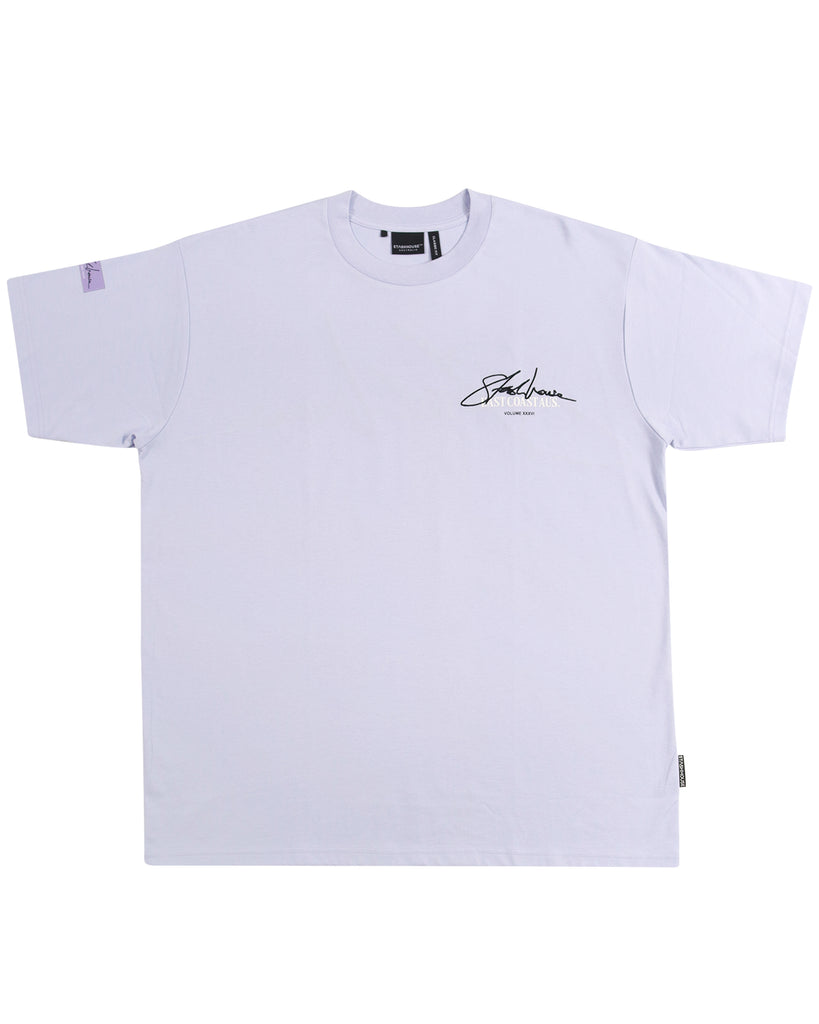 "SIGNATURE" LILAC CLASSIC FIT TEE