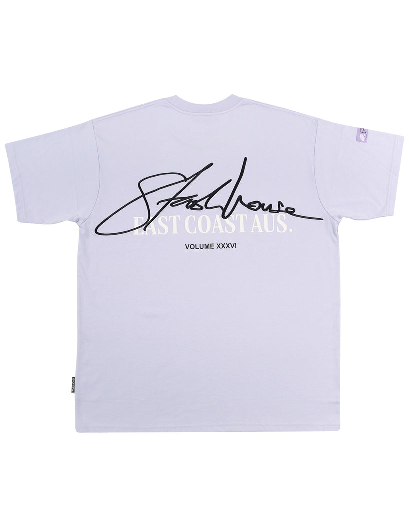 "SIGNATURE" LILAC CLASSIC FIT TEE
