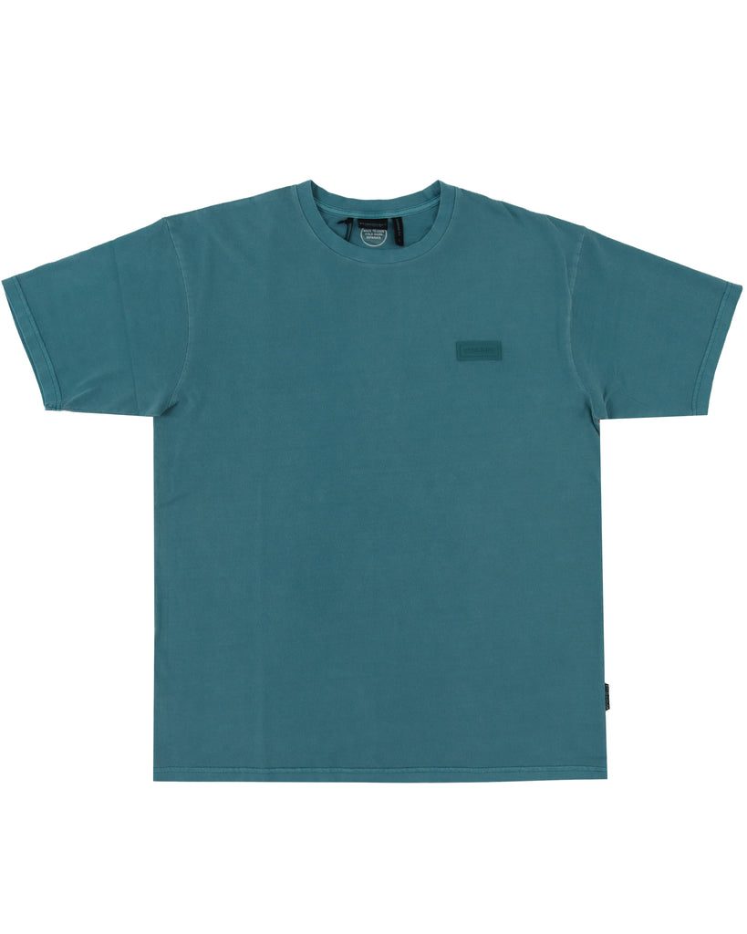 "SIMPLE" WASHED MARINE CLASSIC FIT TEE