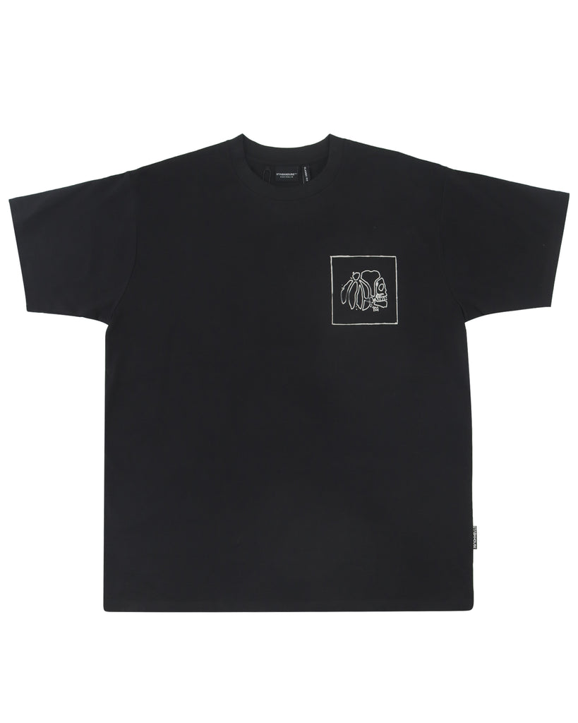 "SKETCH" BLACK CLASSIC FIT TEE