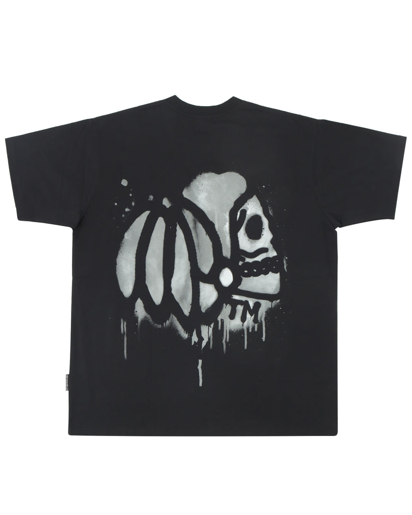 "TAGGED" BLACK CLASSIC FIT TEE