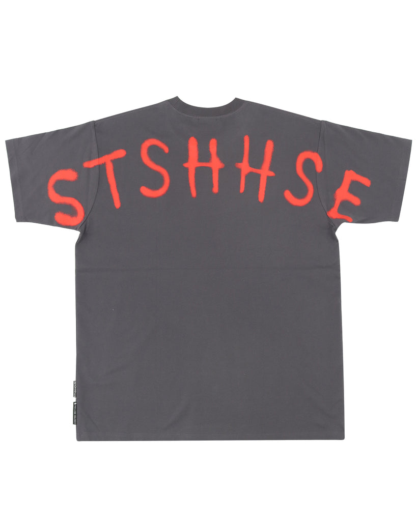 "VANDAL" CHARCOAL CLASSIC FIT TEE