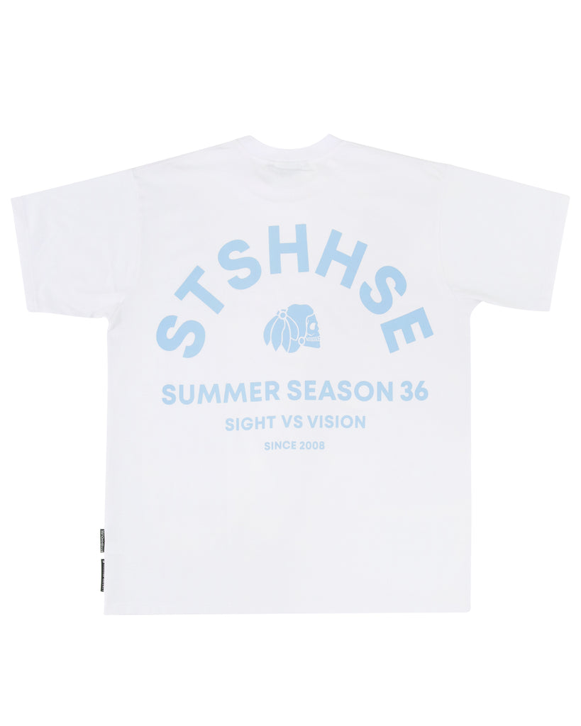 "VISION" WHITE CLASSIC FIT TEE