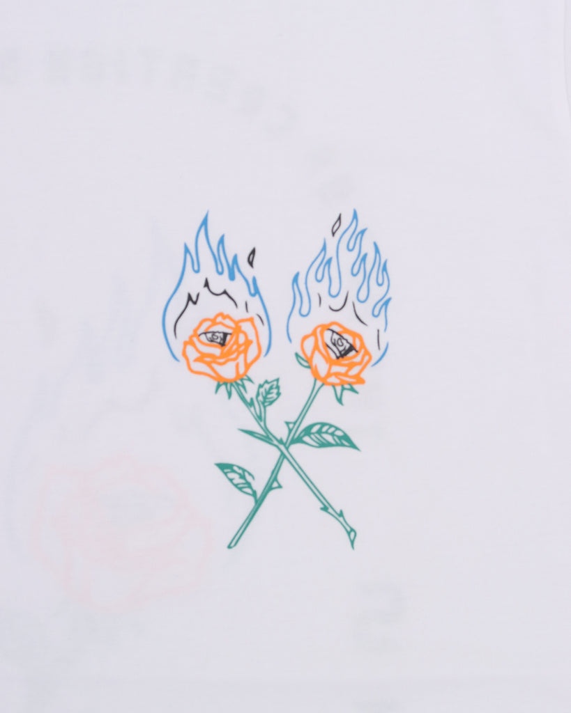 "CREATION" WHITE REGULAR TEE