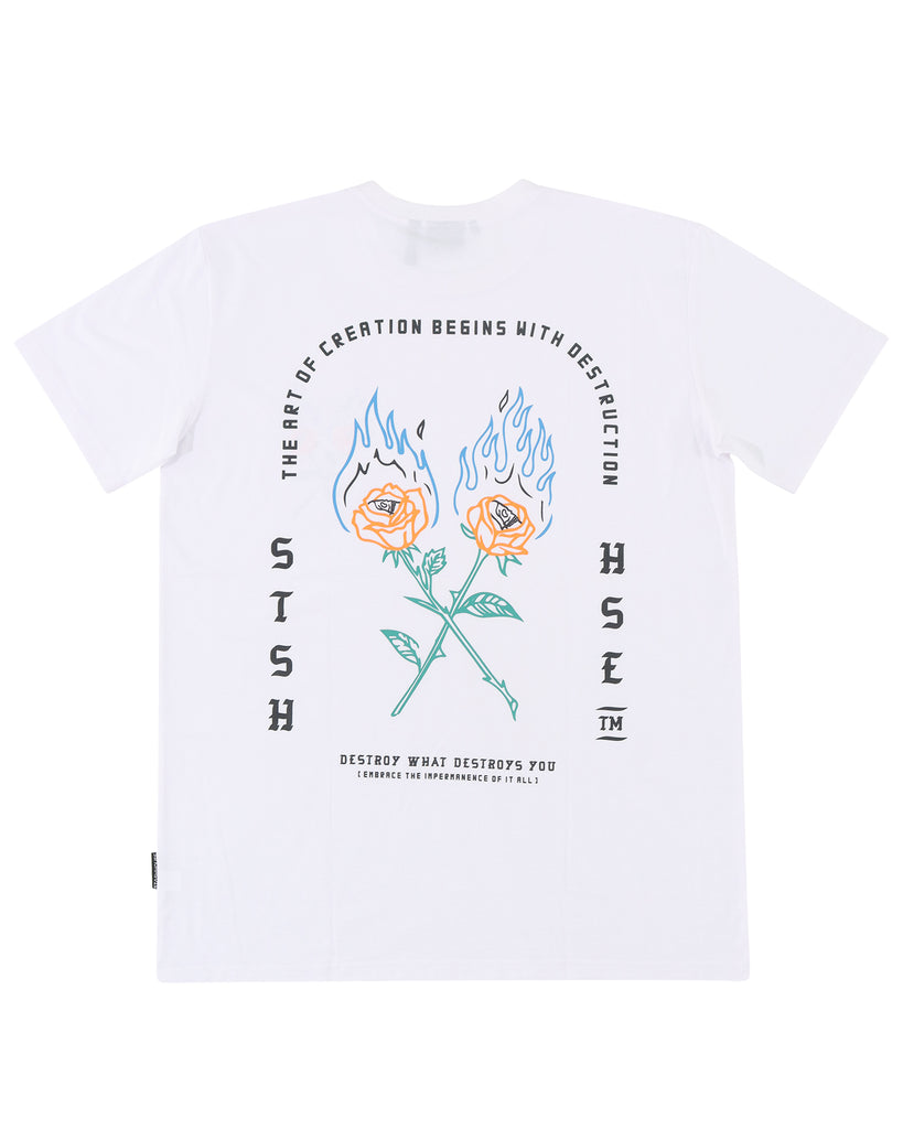 "CREATION" WHITE REGULAR TEE