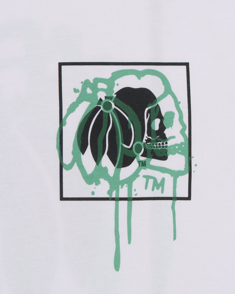 "DRIP" WHITE REGULAR TEE