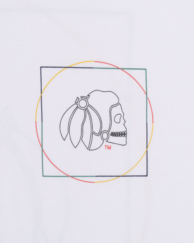 "ELEMENTAL" WHITE REGULAR TEE