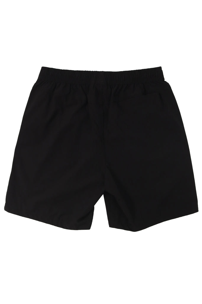 "ESSENTIAL" BLACK LIFESTYLE SHORTS