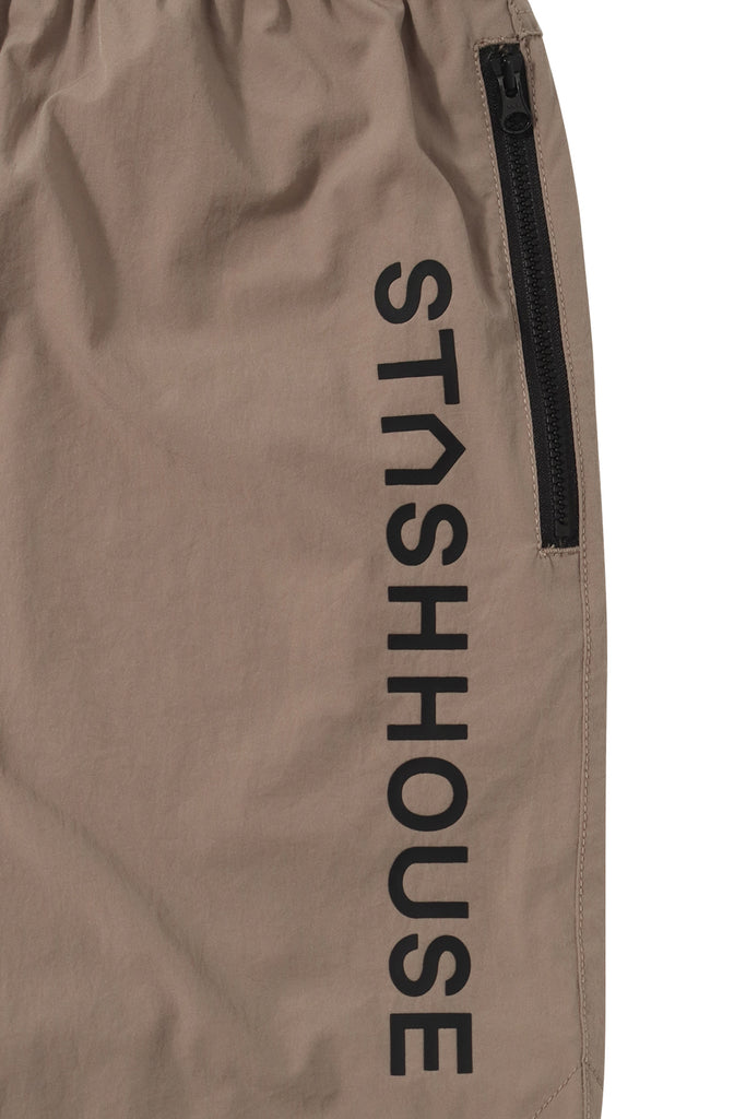 "ESSENTIAL" TAUPE LIFESTYLE SHORTS