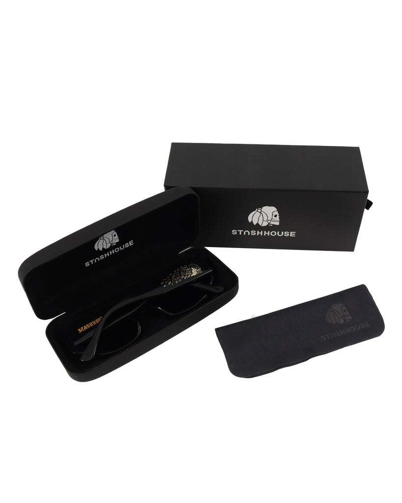 "GOOD TIMES" BLACK SUNGLASSES