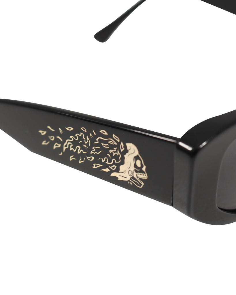 "GOOD TIMES" BLACK SUNGLASSES