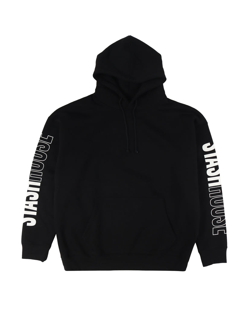 "50/50" BLACK PULLOVER HOOD