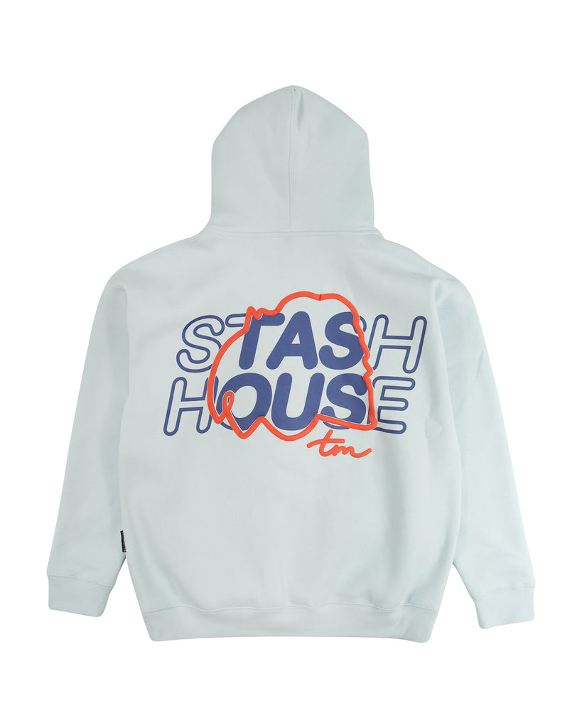 "DUO" SKY PULLOVER HOOD