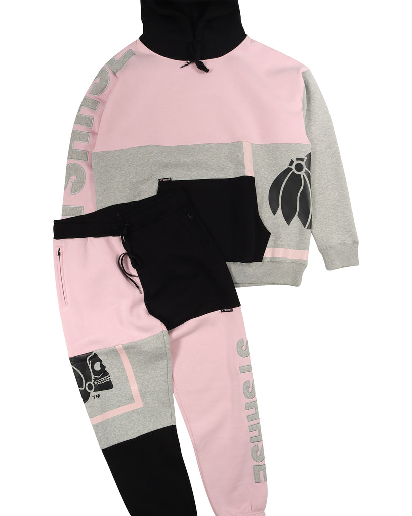 "PANEL" ROSE PULLOVER HOOD