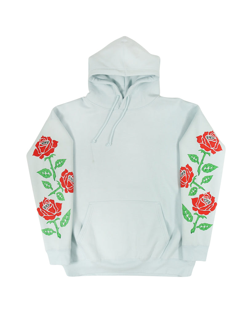 "ROSA" SKY PULLOVER HOOD