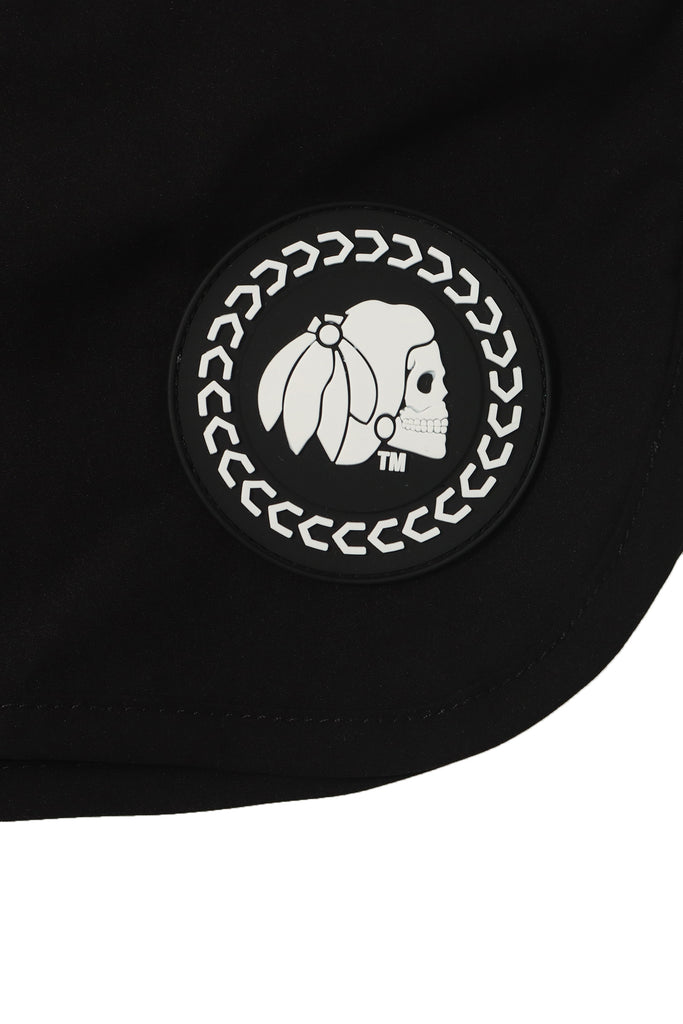 "ICON" BLACK LIFESTYLE SHORTS
