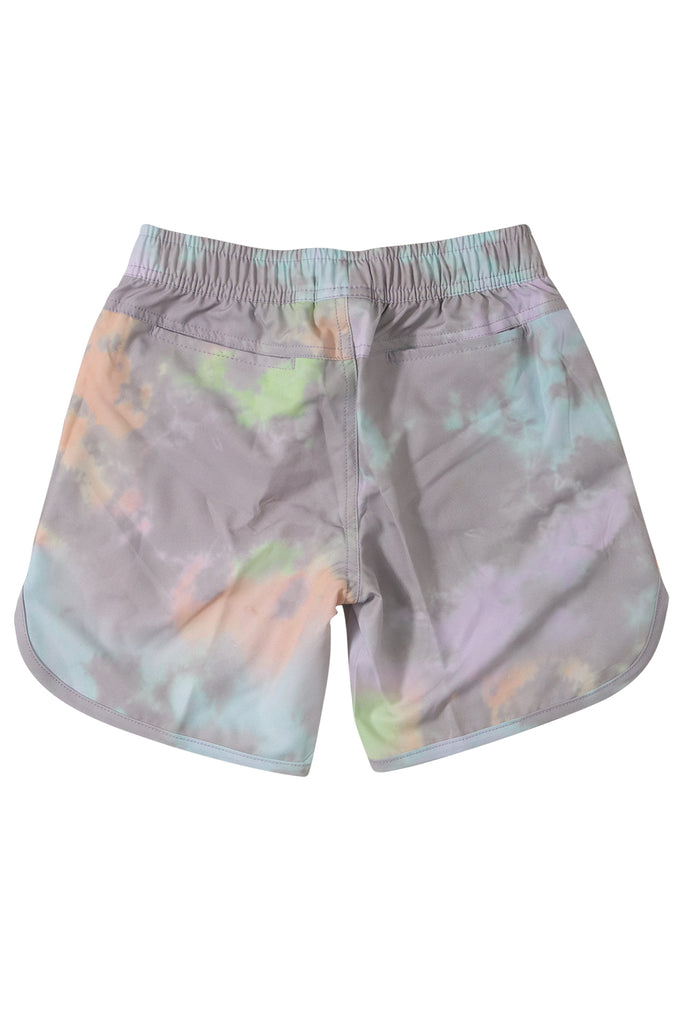 "ICON" TIE DYE YOUTH LIFESTYLE SHORTS