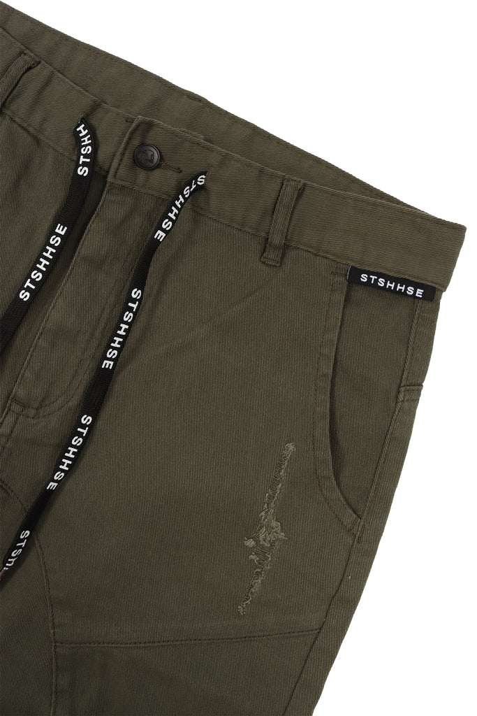 “HIKER” ARMY DROP PANEL SHORT