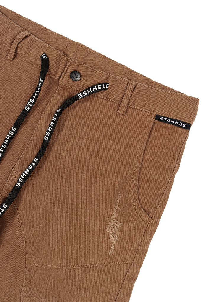 “HIKER” CAMEL DROP PANEL SHORT