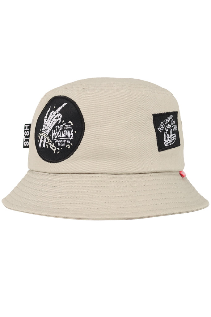 "OUTLAWS" STONE BUCKET HAT