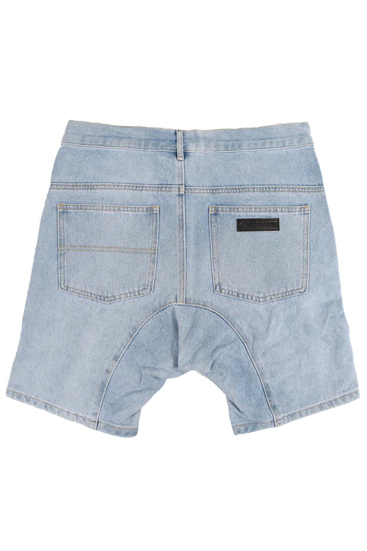 HIKER” WASHED BLUE DROP PANEL SHORT | The Stash House
