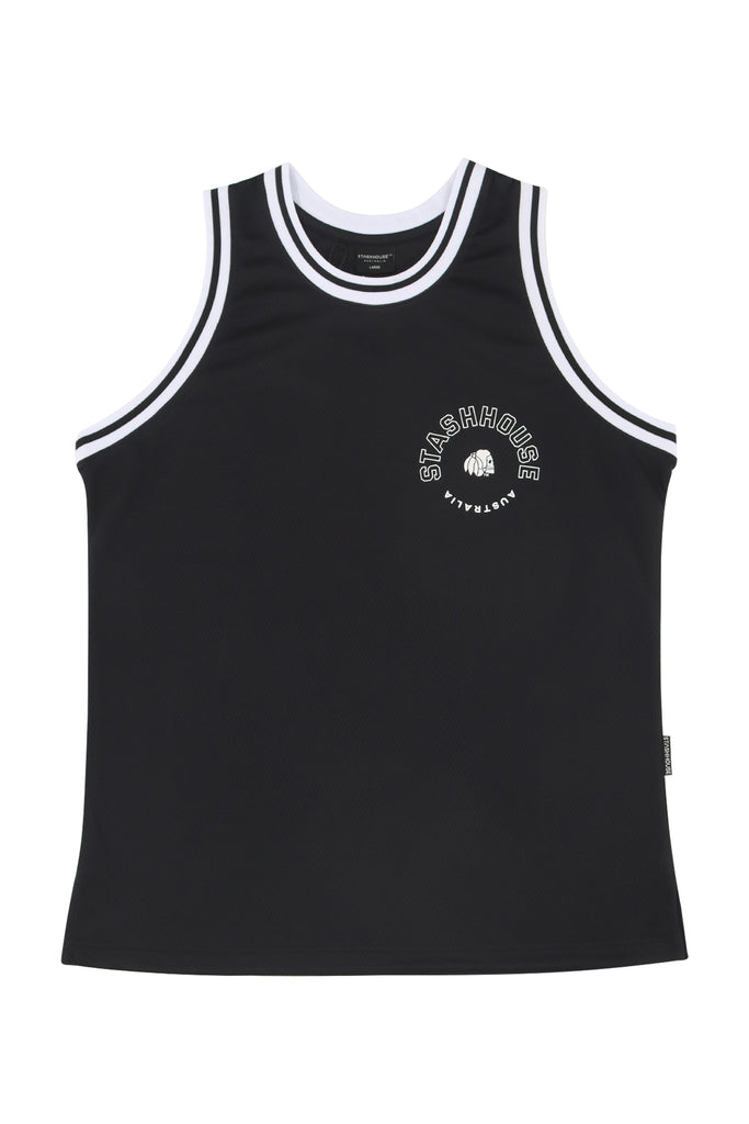 "ARC" BLACK MESH JERSEY