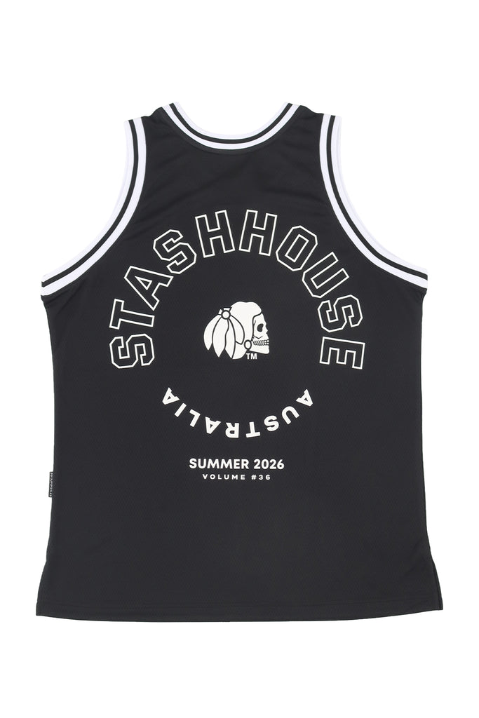 "ARC" BLACK MESH JERSEY