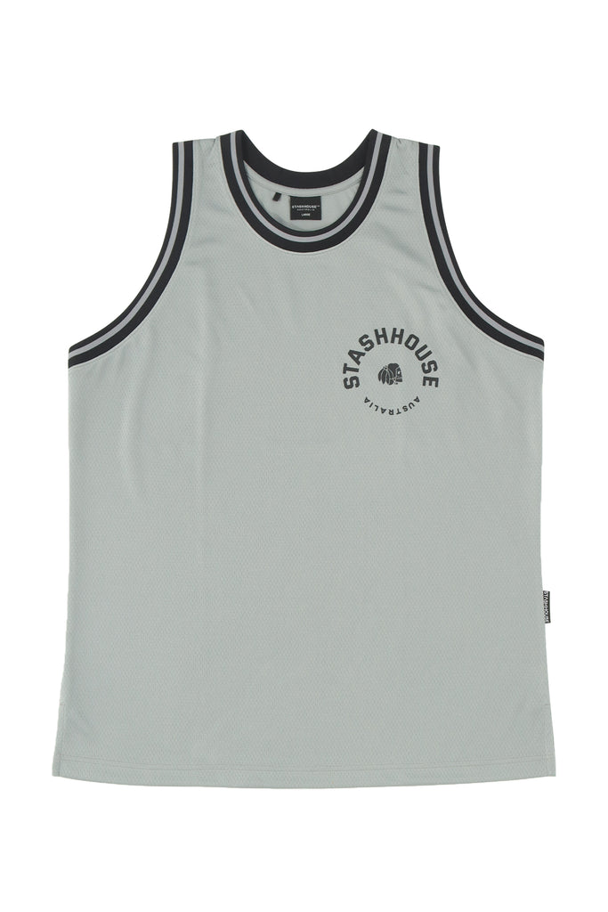 "ARC" SLATE MESH JERSEY