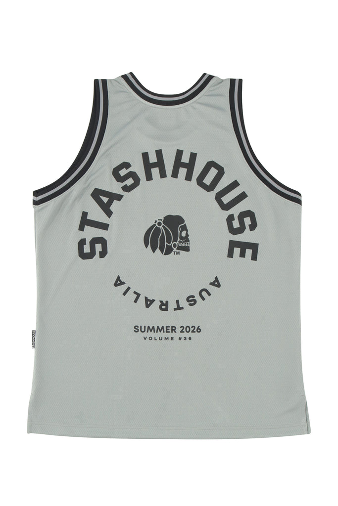 "ARC" SLATE MESH JERSEY