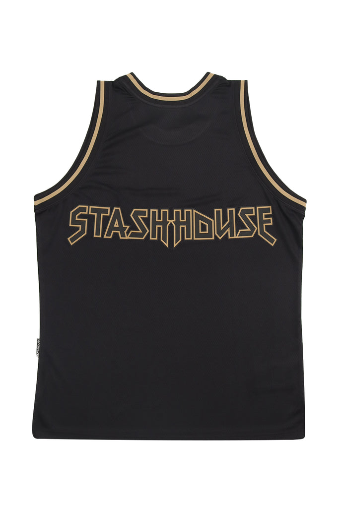 "DESTROY" BLACK MESH JERSEY
